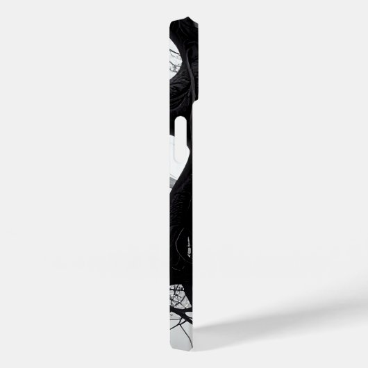 Beispielbeispiel für dunkle Bio Roots Case-Mate iPhone Hülle (Rückseite / Rechts)