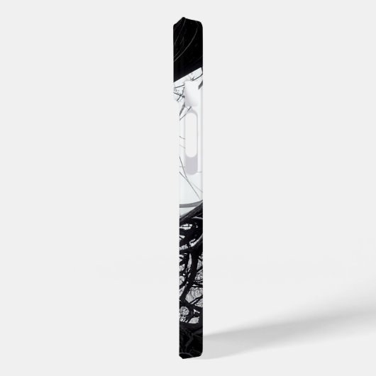 Beispielbeispiel für dunkle Bio Roots Case-Mate iPhone Hülle (Rückseite / Links)