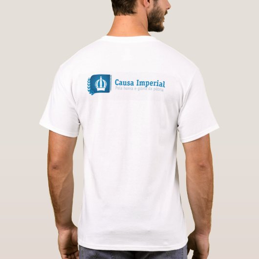 Beispielhaftes Unterhemd Monarchie (Rückseite)