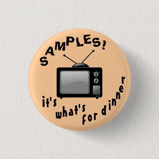 Beispielknopf! Button (Vorderseite)