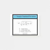 Beispielstandardabweichung Post-it Klebezettel (Vorderseite)