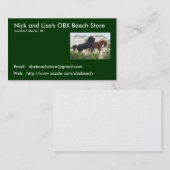 BeispielVisitenkarte Visitenkarte (Vorne/Hinten)