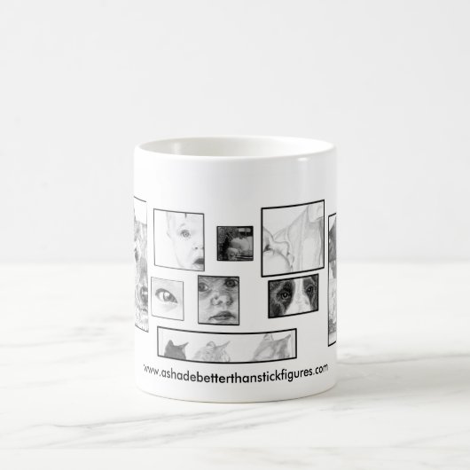 Beispielzeichnungs-Tasse Kaffeetasse (Mittel)