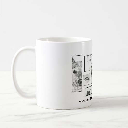 Beispielzeichnungs-Tasse Kaffeetasse (Links)