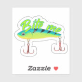 Beiß Aufkleber (Blatt)