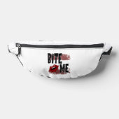 Beiß - Cooles Zitat - Halloween - Bat Bauchtasche (Ablage )
