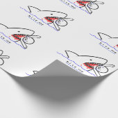 Beiß mich geschenkpapier (Ecke)