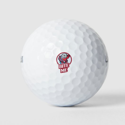 Beiß mich golfball (Vorderseite)