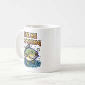 Beiß mich, ich fische kaffeetasse (Vorderseite Links)