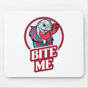 Beiß mich mousepad