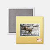 Beiß mir ist nur ein Ausdruck! Magnet (Vorderseite/Rückseite)