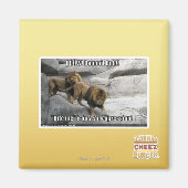 Beiß mir ist nur ein Ausdruck! Magnet (Vorne)