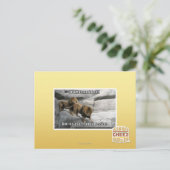 Beiß mir ist nur ein Ausdruck! Postkarte (Stehend Vorderseite)