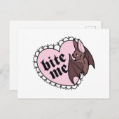 Beiß Postkarte (Vorne/Hinten)