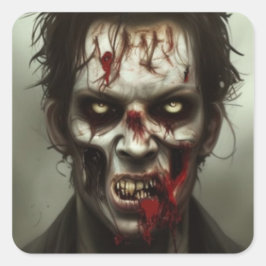 Beiß-Set Quadratischer Aufkleber