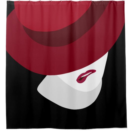 beißen duschvorhang (Vorderseite)