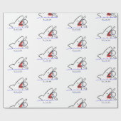 beißen geschenkpapier (Flach)