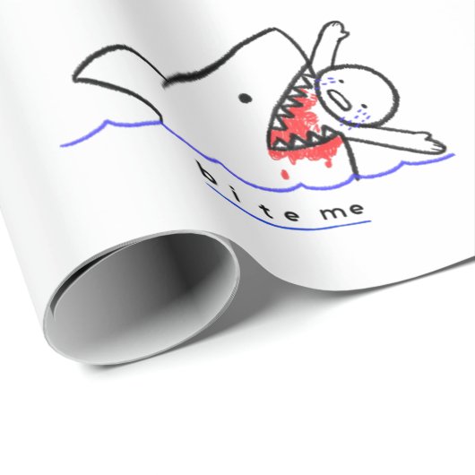 beißen geschenkpapier (Rolleneckpunkt)