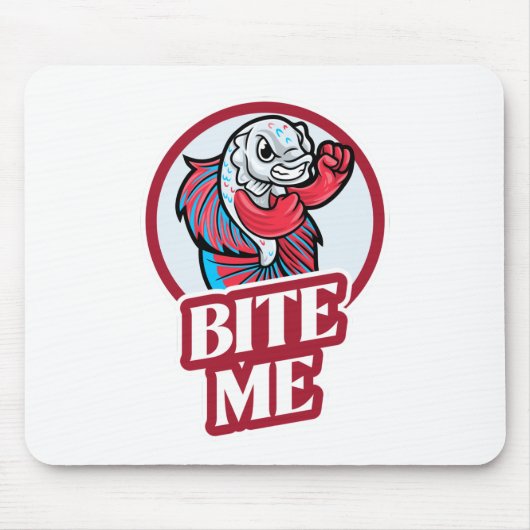 beißen mousepad (Vorne)