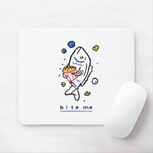 beißen mousepad (Mit Mouse)