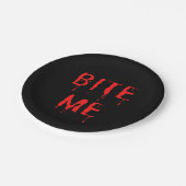 beißen pappteller (Schrägansicht)