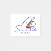 beißen post-it klebezettel (Vorderseite)