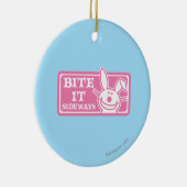 Beißen Sie es seitlich Keramikornament (Rechts)