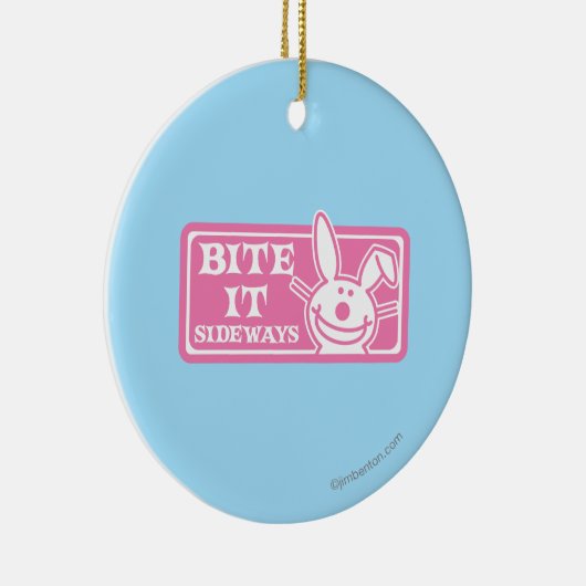 Beißen Sie es seitlich Keramikornament (Rechts)