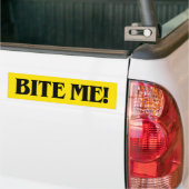 Beißen Sie mich! Autoaufkleber (Auf Lkw)