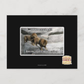 Beißen Sie mich ist gerade ein Ausdruck! Postkarte (Vorderseite)