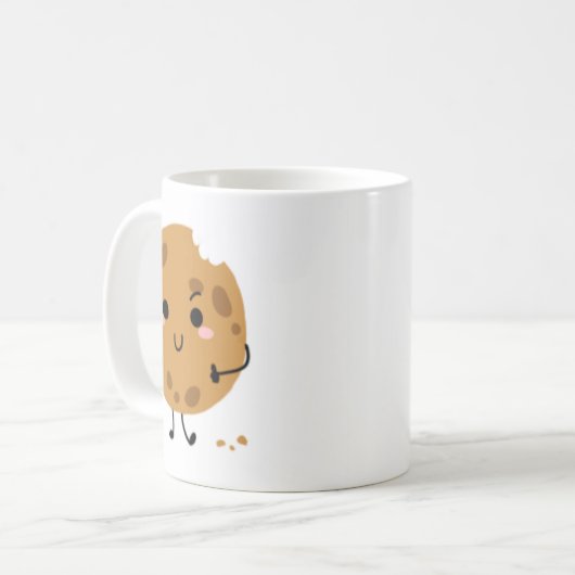 "Beißen Sie mich " Kaffeetasse (Vorderseite Links)