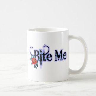 Beißen Sie mich Kaffeetasse