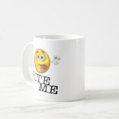Beißen Sie mich! Kaffeetasse (Vorderseite Links)