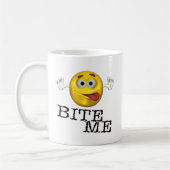 Beißen Sie mich! Kaffeetasse (Links)
