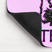 Beißen Sie mich! Katzen-Geschenk-Entwürfe Mousepad (Ecke)