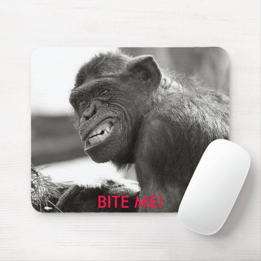 BEISSEN SIE MICH! MOUSEPAD (Mit Mouse)
