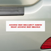 Beißen Sie mich Obama! Autoaufkleber (Auf Auto)