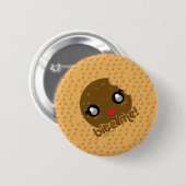 Beißen Sie mich! Plätzchenausgabe Button (Vorne & Hinten)