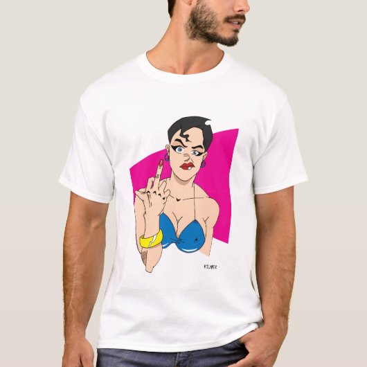 Beißen Sie mich T-Shirt (Vorderseite)
