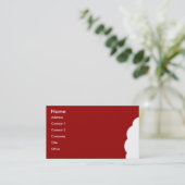 Beißen Sie mich Visitenkarte (Stehend Vorderseite)