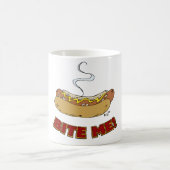 Beißen Sie mich - Würstchen Kaffeetasse (Mittel)