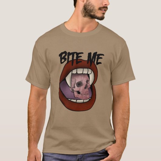beißen T-Shirt (Vorderseite)