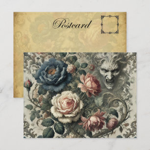Beißende Bemerkungen – Gothic Victorian Feiertagspostkarte