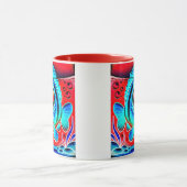 Beißt der Fisch an den Haken? Tasse (Zentrum)