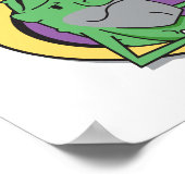 Beißzeichen Poster (Ecke)