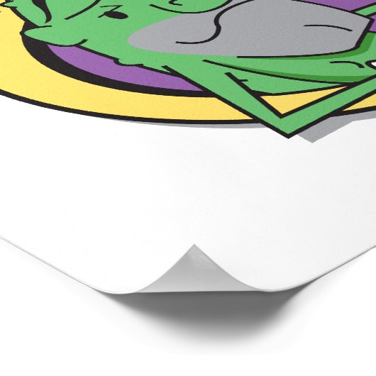 Beißzeichen Poster (Ecke)