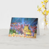 Beit Hamikdash Karte (Gelbe Blume)