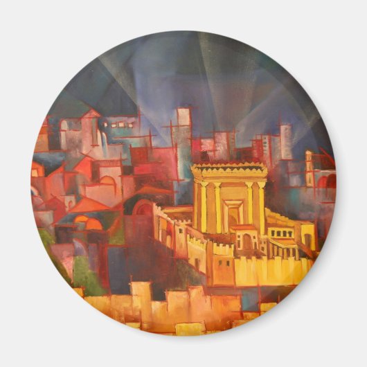 Beit Hamikdash Magnet (Vorne)