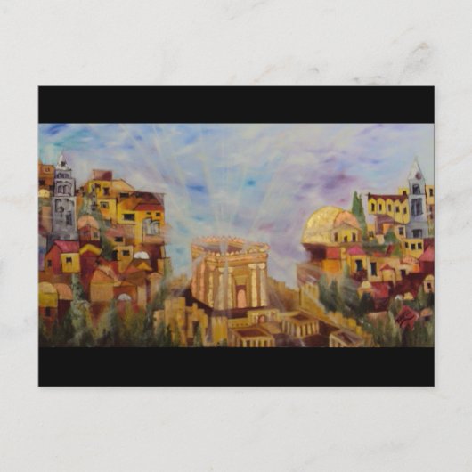 Beit Hamikdash Postkarte (Vorderseite)