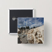 Beit She-an-Nationalpark, Ruinen aus römischer Zei Button (Vorne & Hinten)